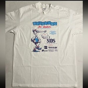 VTG 1990 Bouncing For Babies Aerobics For Austin Single Stitch T-Shirt Size XL